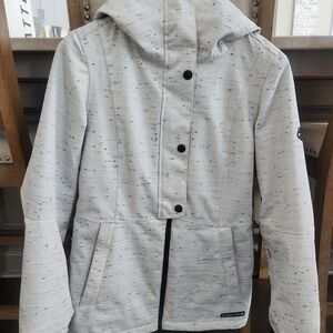 686 Black and Gray Hooded Jacket